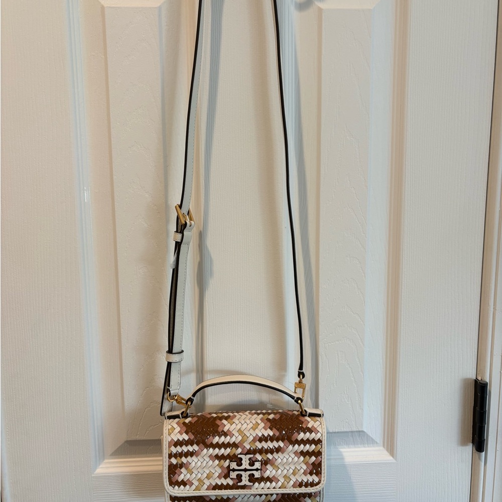 Tory Burch Multicolor Woven Crossbody Bag - Picture 7 of 15